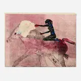 Mary Frank, Untitled, 1982, monoprint in colors on Arches