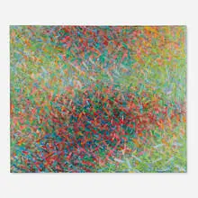 Leonard Nelson, Untitled, 1990, oil and acrylic on canvas