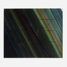 Samia Halaby, Untitled, 1978, pastel on paper