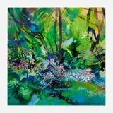 Arden Bendler Browning, Escape 24, 2020, acrylic on panel