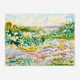 Nell Blaine, Rocks and Summer Grasses