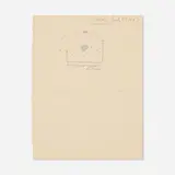 Hannah Wilke, Untitled, 1967, ink on paper