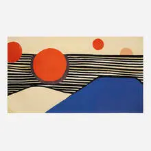 Alexander Calder, Unknown, hand-loomed wool