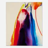 Paul Jenkins, Phenomena Above to Below, 1965, oil on canvas