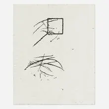 Louis Eisner, Box 29, 2013, oil, graphite, marsh ink on linen