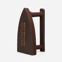 Cadeau by Man Ray, cast iron, steel tacks, sold Jun 2024