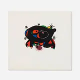 La Rana by Joan Miró, 1978, lithograph in colors on Arches, sold Jun 2024