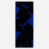 Donald Sultan, Wallflower (Dark Blue and Black), 2018, screenprint in colors