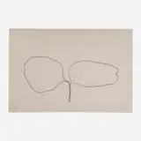 Locust (Acacia) (from the Suite of Plant Lithographs) by Ellsworth Kelly, 1966, lithograph on BFK Rives, sold Jun 2024