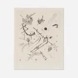 Wassily Kandinsky, Plate XI (from the Kleine Welten series), 1922, drypoint