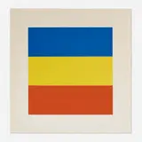 Ellsworth Kelly, Blue, Yellow, Red, 1970-1973, screenprint in colors