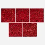 The Empresses by Damien Hirst, 2022, laminated archival color print and screenprint in glitter on aluminum composite panel, sold Jun 2024
