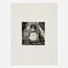 Matthew Barney, Untitled (from the Re-Object/Mythos series), 2007, photogravure and embossing