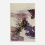 Zao Wou-ki, Gravure 215, 1971, etching and aquatint in colors on Japon