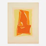 Adja Yunkers, A IV, 1972, screenprint in colors