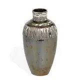 early porcelain vase by William E. Hentschel for Kenton Hills Porcelains, sold Nov 2021
