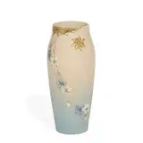 Kataro Shirayamadani for Rookwood Pottery, rare Dull Finish glaze vase with stylized prunus blossoms