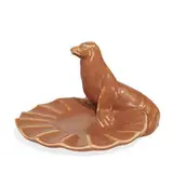 rare porcelain seal tray by Rookwood Pottery, sold Nov 2021