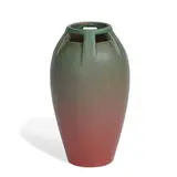 unusual earthenware hand-modeled vase by attribution for Rookwood Pottery William E. Hentschel, sold Nov 2021