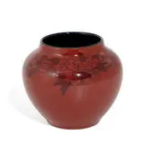 Sara Sax for Rookwood Pottery, early porcelain French Red glaze vase