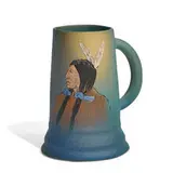 Weller Pottery, earthenware Dickensware mug