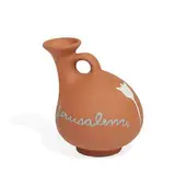 Weller Pottery, earthenware pitcher with tulip decoration