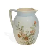 Edward Abel for Rookwood Pottery, earthenware Cameo glaze pitcher