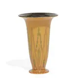 Sara Sax for Rookwood Pottery, porcelain vase with geometric designs