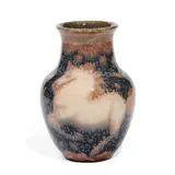 Jens Jensen for Rookwood Pottery, porcelain vase with rearing horses