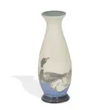 Arthur Conant for Rookwood Pottery, earthenware vase depicting a marsh landscape
