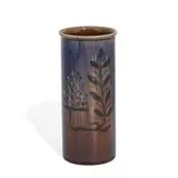 Loretta Holtkamp for Rookwood Pottery, porcelain vase with stylized flowering trees