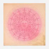 Tom Tru Corp., wall-hanging, c. 1965, screenprinted cotton