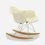 RAR by Charles and Ray Eames, 1950, molded fiberglass, birch, zinc-plated steel, sold Sep 2019