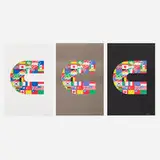 Paul Rand, Cummins Engine posters, set of three