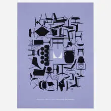 Don Ervin, poster, 1961, offset color lithograph on paper