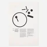 Paul Rand, Westinghouse Design Center poster, 1968, offset lithograph on paper