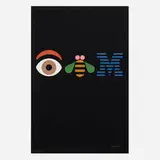 Paul Rand, Eye-Bee-M Rebus poster