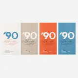 Paul Rand, Ben Franklin '90 posters, set of four