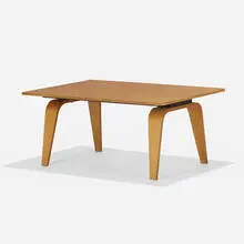 OTW by Charles and Ray Eames, birch plywood, sold Sep 2019