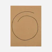 Leon Polk Smith, Untitled, 1992, collage on board