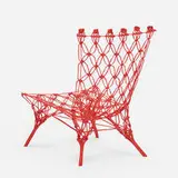 Marcel Wanders, Knotted Rouge chair, 1996 / 2006, carbon and aramid fibers, epoxy resin