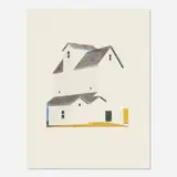 William Steiger, Elevator, 2004, colored pencil and graphite on paper