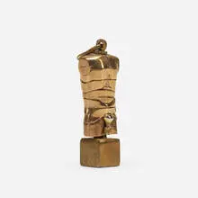 Miguel Ortiz Berrocal, Micro David-off, 1969-1972, beryllium bronze, stainless steel, nickel, tin