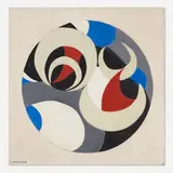 Mon Levinson, Untitled, c. 1965, acrylic on linen