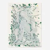 Elaine de Kooning, Jardin de Luxembourg, 1977, lithograph on Arches paper