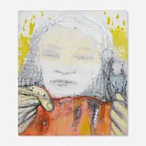 Irving Petlin, Sarah and Yukel, 1995, oil on canvas over board