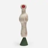Sidney Geist, Red Eye, 1948, painted wood