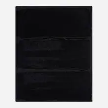 Bernard Aubertin, Noir Horizontal, 2014, acrylic on linen