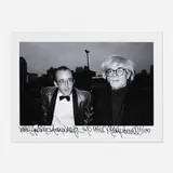Ricky Powell, Keith Haring & Andy Warhol, NYC, 1986, digital inkjet print