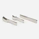 Carlton Bradford, Flatware, 1994, cast stainless steel